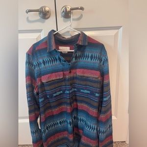 Colorfully designed Urban button up